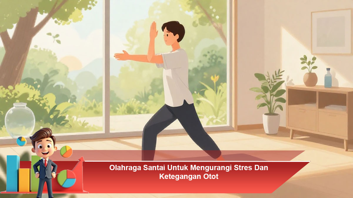 Olahraga-Santai-Untuk-Mengurangi-Stres-Dan-Ketegangan-Otot