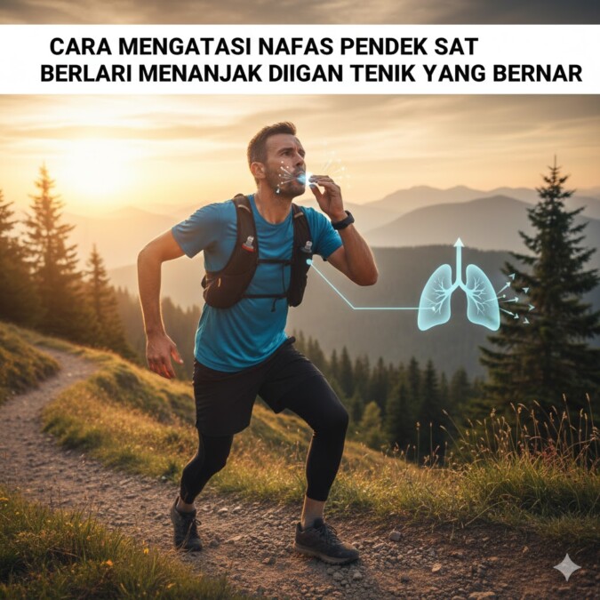 Cara Mengatasi Nafas Pendek Saat Sedang Berlari Menanjak Dengan Teknik Yang Benar