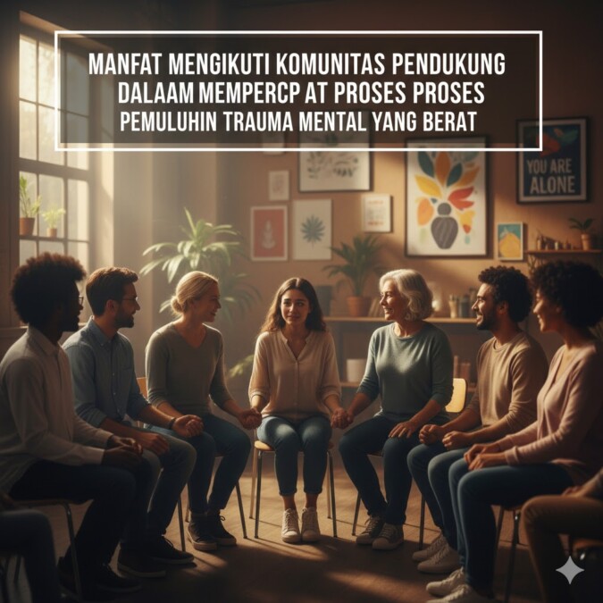 Manfaat Mengikuti Komunitas Pendukung Dalam Mempercepat Proses Pemulihan Trauma Mental yang Berat