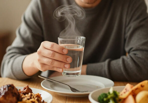 Manfaat-Minum-Air-Putih-Hangat-Setelah-Makan-Lemak